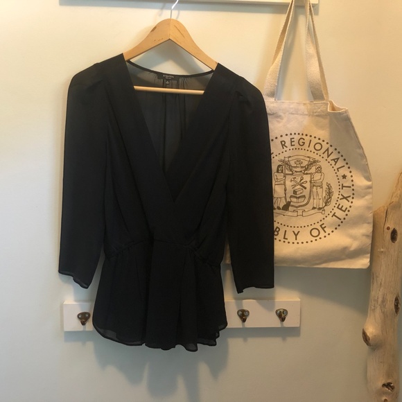 Aritzia Babaton Alexander Silk Blouse XS - Picture 7 of 8